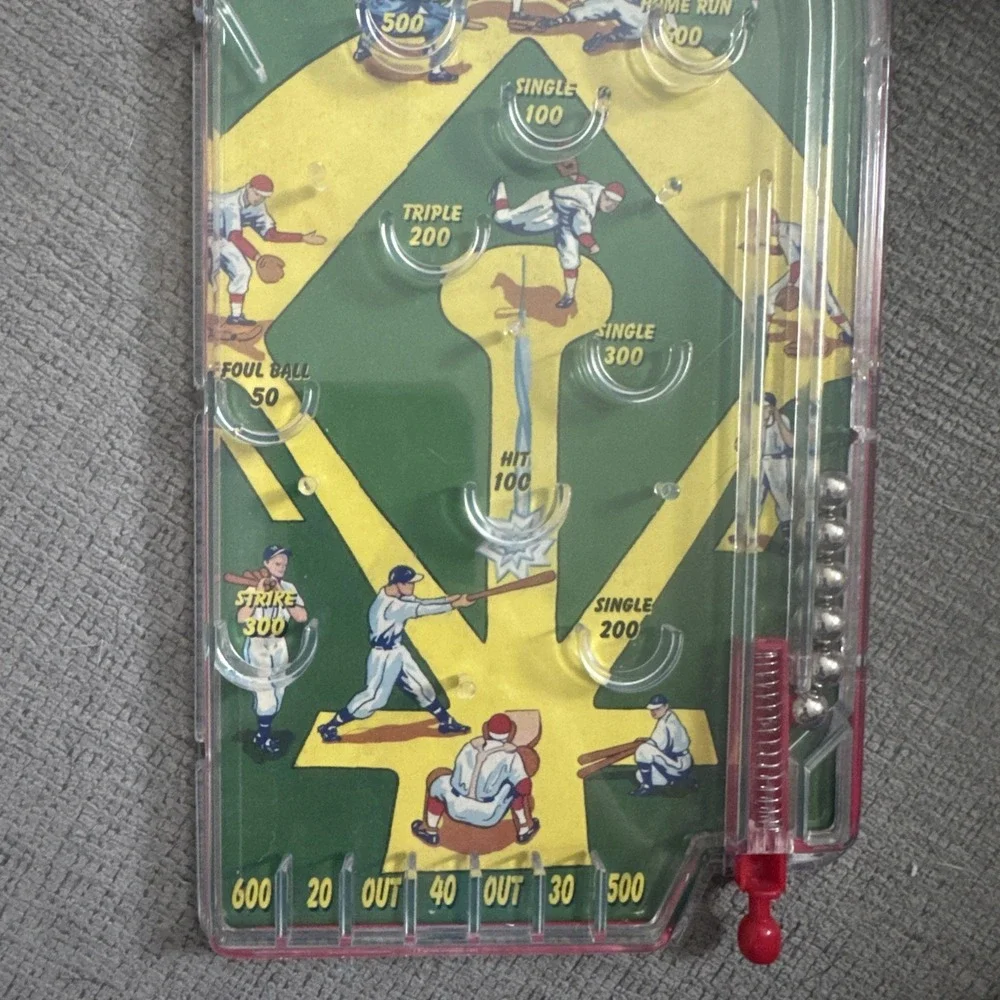 SCHYLLING HOME RUN! BASEBALL CLASSIC PINBALL GAME HANDHELD 2006 10